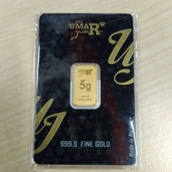 UMAR JEWELLERIES GOLD BAR (AU 999.9) 5g