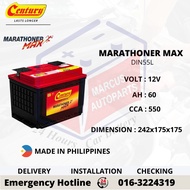 CENTURY MARATHONER MAX LN2 | DIN55L AUTOMOTIVE CAR BATTERY