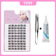 MATA False Eyelashes 3D Cluster Lasher Waterproofnatural