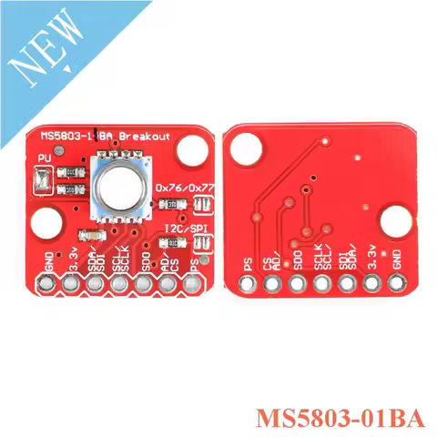 MS5803 MS5803-01BA Sensor Module Waterproof High Precision Fluid Liquid Gas Pressure Temperature Sen