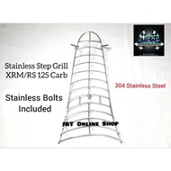♞,♘Stainless Step Grill for RS/XRM 125 Carb