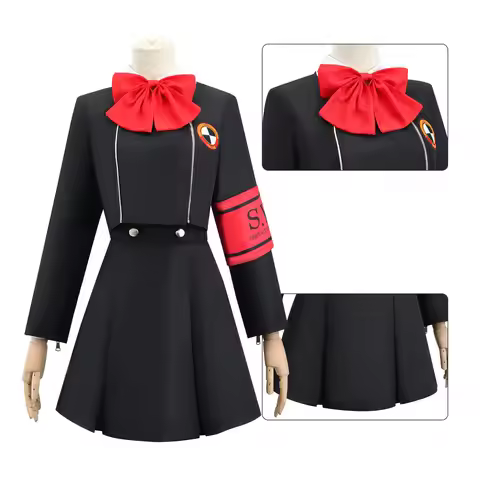Woman Persona 3 Aigis Cosplay Costume Outfit Aegis JK School Uniform Skirt Wig Halloween Carnival Su