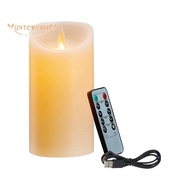 LED Candles, Flickering Flameless Candles, Rechargeable Candle,12.5cm