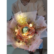 Money Flower Bouquet Gift Anniversary Valentine's day Mother's day Suprise CNY Birthday Duit readystock fashion murah