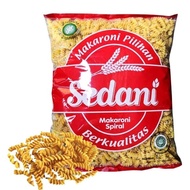 Makaroni | Macaroni Sedani Mentah REBUS | Pipa | SPIRAL | 1kg Bonus Packing Dus