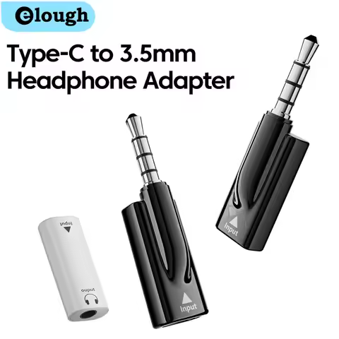 Type C to 3.5mm Headphone Adapter Type C Female to 3.5mm Jack Male Audio Adapter For iPhone 16 17 Sa