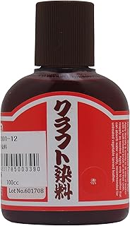 Craft Company Liquid Dye 2001-12 Craft Dye, 3.5 fl oz (100 cc), Red