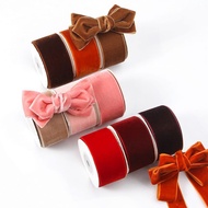 10 Yards & 25 Yards - NP Velvet Ribbon Size 5 CM