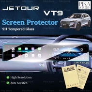 Jetour VT9 Infotainment Screen Protector Navigation Screen Tempered Glass Jetour VT9 Accessories