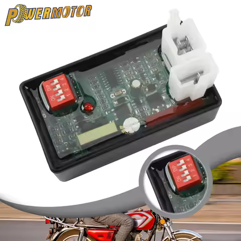 4 5 6 Pin Motorcycle AC DC CDI Box with DIP Switch CG GY6 DY 110 For WAVE100 Racing YX140 CD100 BAOT