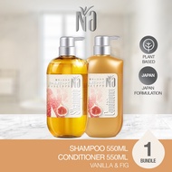 Na Shampoo 550ml + Na Conditioner 550ml – Vanilla & Fig