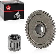 Starter Idler Gear 40/15T & BEARING For Yamaha 2001-2005 Raptor 660 660R YFM660R 1990-1995 XT600 1VJ