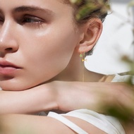 [新年礼物]AHKAH爱怡珂 cerf-volant color chain 宝石单边耳饰