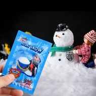 TITIK TIGA Bubuk Pembuat Salju Instant Snow Slime Powder Fake Salju Buatan instan - Bahan Salju Inst