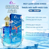 Xịt khử mùi nữ SCANDAL 20ml - xịt khử mùi nam AQVA 20ml