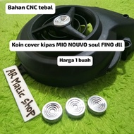Coinan Hole cover CNC Fan cover NOUVO MIO soul fino Thick almu CNC Material