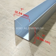 100%BERKUALITAS Kanal U Aluminium 1" (2.5 cm) - Tebal 1 mm - P. 6