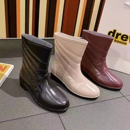 Bota super hot style trendy fashion women's waterproof non-slip rain boots