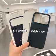 【official 1:1】Magnetic Liquid Silicone for iphone 17ProMax/17Pro/17Air/17  High quality phone case A