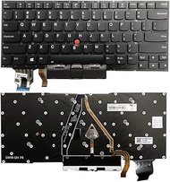 GinTai Laptop US Keyboard with Backlit Replacement for Lenovo ThinkPad 2019 2020 X1 Carbon 7th 20QD 