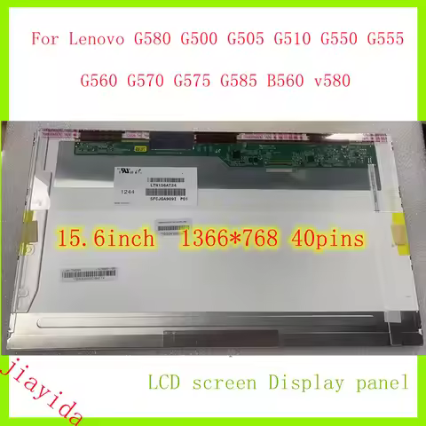 15.6" Laptop LED LCD Screen Matrix For Lenovo G500 G505 G510 G550 G555 G560 G570 G575 G580 G585 B560