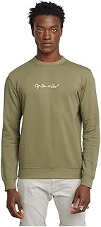 Men's G-Script Logo R Sweat Sweatshirt, Green (Ensis Green D26407-d257-6057), X-Small