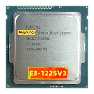 Xeon 1225v3 E3 V3 E3-1225 E3 1225 V3 3,2 GHz ใช้เครื่องประมวลผลซีพียู Quad-Core Quad-Thread ขนาด8ม. 84W LGA 1150