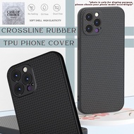 Xiaomi Pocophone Poco X3/X3 Pro/X3 NFC/M3 Crossline Slide Grid Rubber TPU Phone Case Casing Cover