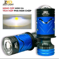 Đèn led bi cầu C300 Zlight và T92 pro chân H4 lắp zin ô tô xe máy ( tằng kèm 1 đèn hậu audi )