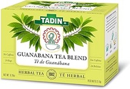 Tadin Herb and Tea Co. Guanabana Herbal Tea Blend, Caffeine Free, 24 Tea Bags Per Box, Pack of 6