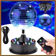 [chasoedivine.] Rotating Disco Ball Disco Ball Spinner Disco Ball Decor
