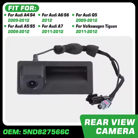 Rear View Backup Camera 5ND827566C For Audi A4 S4 A5 S5 A6 S6 A7 Q5 2009-2012 Volkswagen Tiguan 2011
