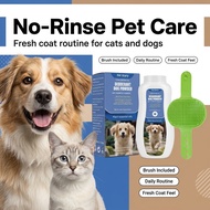 [] Pet Dry Cleaning Powder Universal for Cats Dogs Pet Waterless Shower Gel Waterless Shampoo Water-