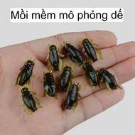 Soft drink cricket bait 2.3cm weighs 0.74g