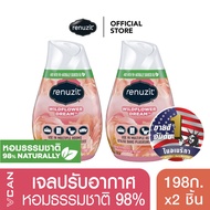 Renuzit Wildflower Dream รีนูซิต เจลปรับอากาศ กลิ่นไวลด์ฟาวเวอร์ดรีม 198 กรัม (2ชิ้น)