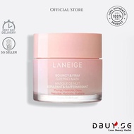 LANEIGE | 💯 Authentic [New] Bouncy & Firm Sleeping Mask 60ml-Plump,Hydrate,Glow