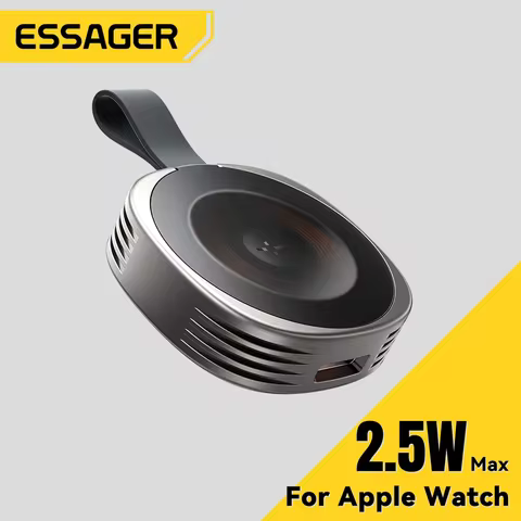 Essager Magnetic Wireless Charger for Apple Watch 9 8 7 6 5 4 3 SE Ultra Fast Charging Station Dual 
