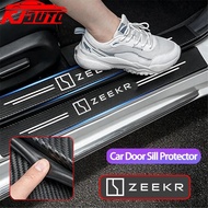 Zeekr Car Door Sill Protector Anti-Scratch Door Threshold Mat Scuff Plate Auto Door Pedal Guard Stic