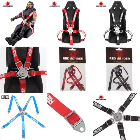 Produced by RS Red Spider, 1/10 Rock Crawler, 1/8 AXIAL Tube Chassis Vehicle, Safety Belt, Racing Se