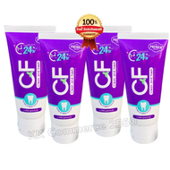ส่งฟรี [ส่งจากบริษัท] ยาสีฟัน CF ยาสีฟันสีม่วง ยาสีฟันสมุนไพร cf  ยาสีฟัน เนื้อครีมสีม่วง ยาสีฟันcf 