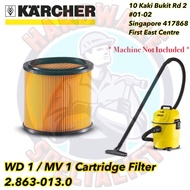 Karcher WD 1 / MV 1 Vacuum Cleaner Cartridge Filter 2.283.013.0