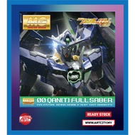 (READY STOCK) Bandai MG - 00 QAN [T] Full Saber - OO Quanta Full Saber - 1/100 Scale - Gundam 00