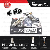 NGK หัวเทียน Premium RX ขั้ว Ruthenium【 LFR6ARX-P 】ใช้อัพเกรด LFR6A / LFR6AIX / LZFR6AI - Made in Ja