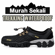 7-1🌟【 Murah Sekali】🌟Mesh Hiking Shoes Breathable Anti-Slip Kasut Outdoor Running Sneakers Leisure Wa