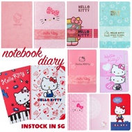 SG STOCKS Hello Kitty Tokidoki Notebook Diary Hard Cover Journal Stationery Gift