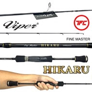 VIPER Hikaru Ultra Light Fine Master Spinning Rod UL Fishing Ultralight VHK622ULS