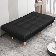 Modern Simple Style Sofa Bed 1.8m 2m Foldable Living Room Reception Area Resting Zone Single Bed Sma
