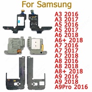 For Samsung Galaxy A3 A5 A6 Plus A7 A8 + A9 Pro 2016 2017 2018 Original Loudspeaker Module Spare