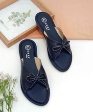 sandal wanita kulit tren kekinian/viral di tiktok/fashion sandal wanita
