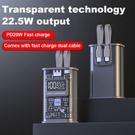 DIY Power Bank 21700 Battery Charger Case PD 22.5 W Fast Charging Case 10000mAh Polymer Battery Char